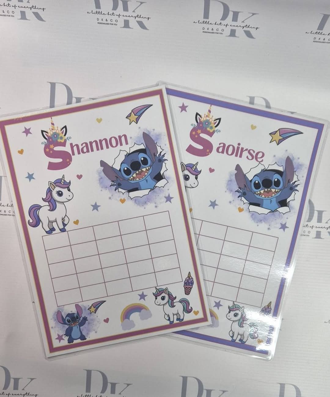 Wipeable Reward Chart