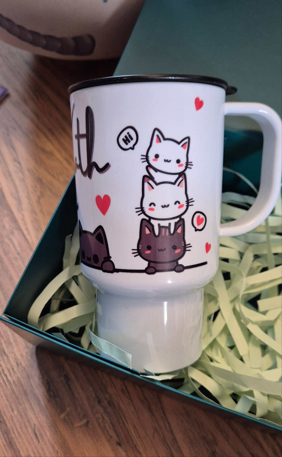 Hot Drinks Travel Mug - Handle