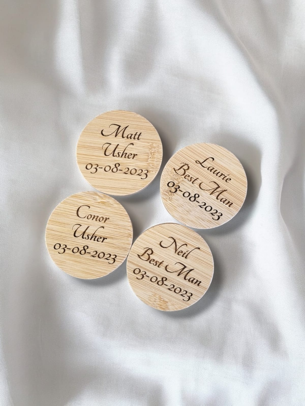 Wooden Bottle Opener - Circle