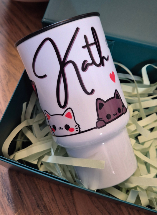 Hot Drinks Travel Mug - Handle
