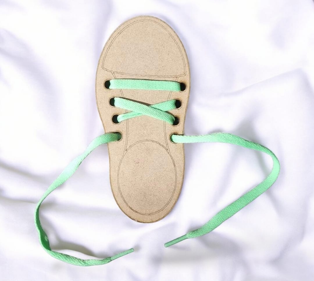 Shoelace Practice Board