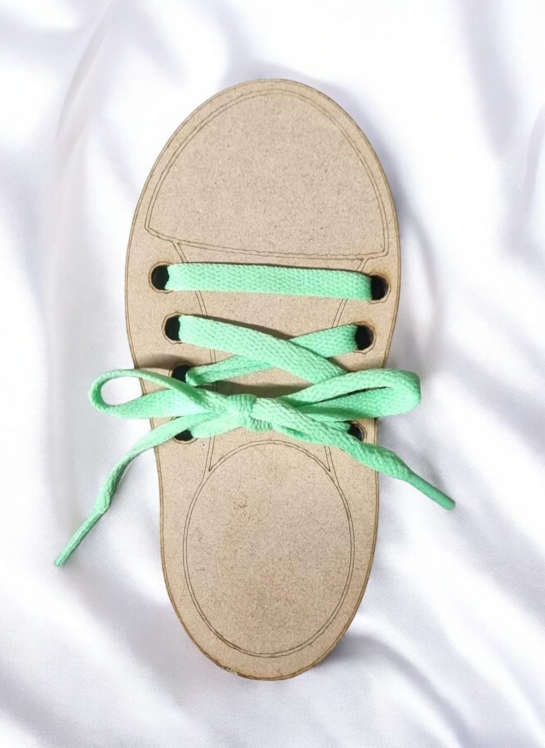 Shoelace Practice Board