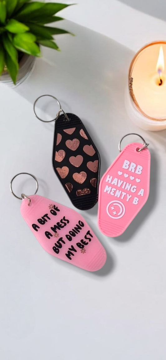 Motel Keyring