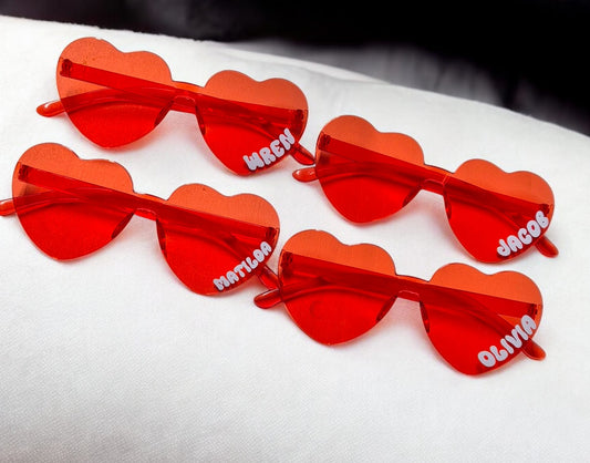 Valentine's Heart Glasses