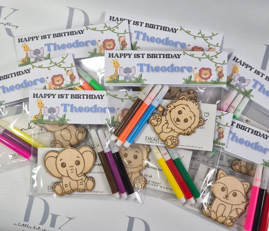 Wooden Party Bags