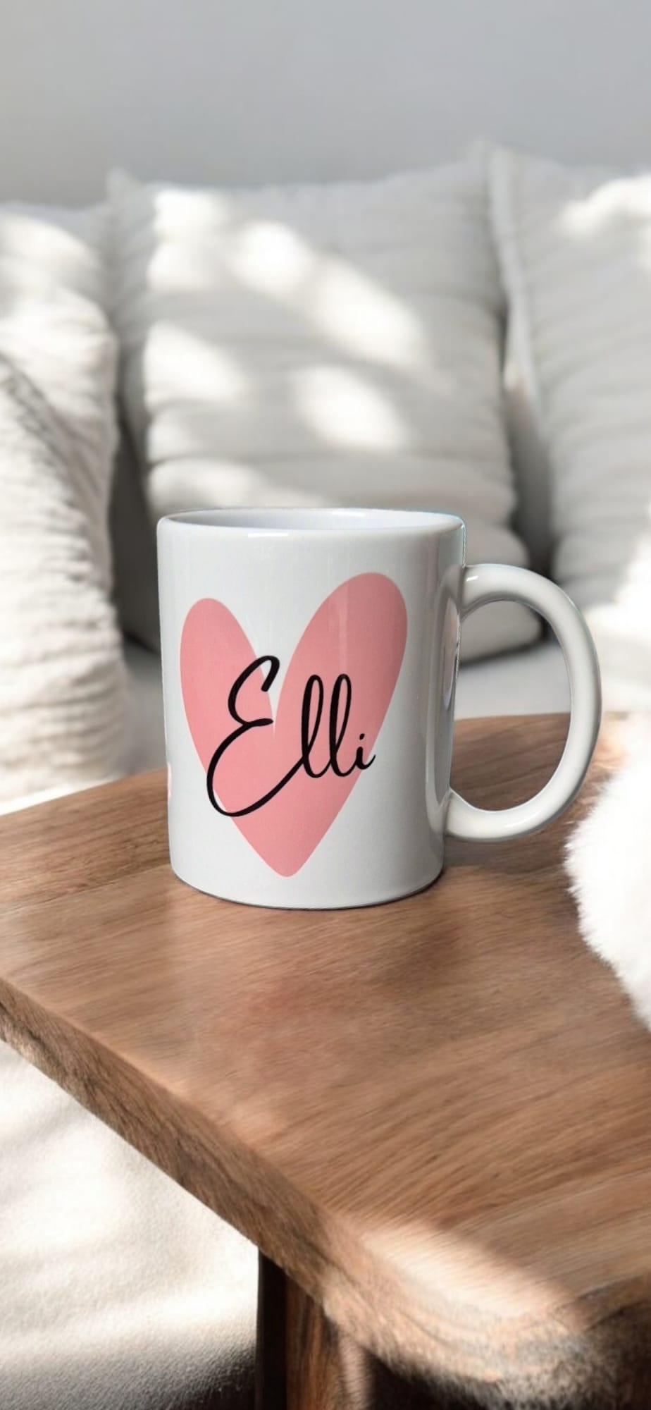 Heart Name Mug