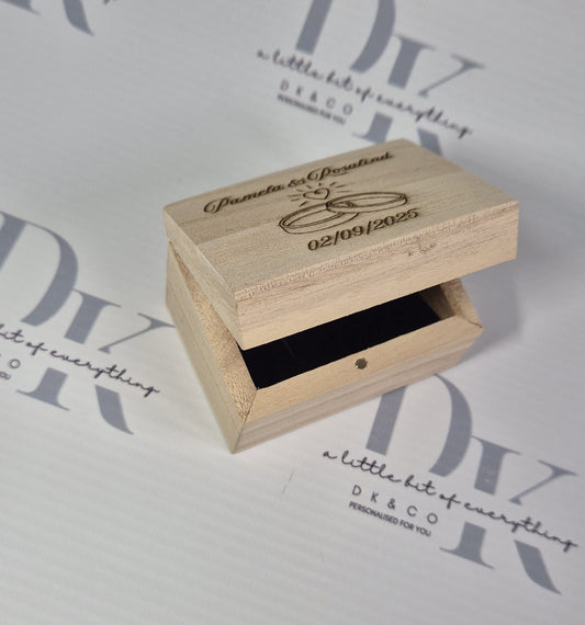 Wedding Ring Box